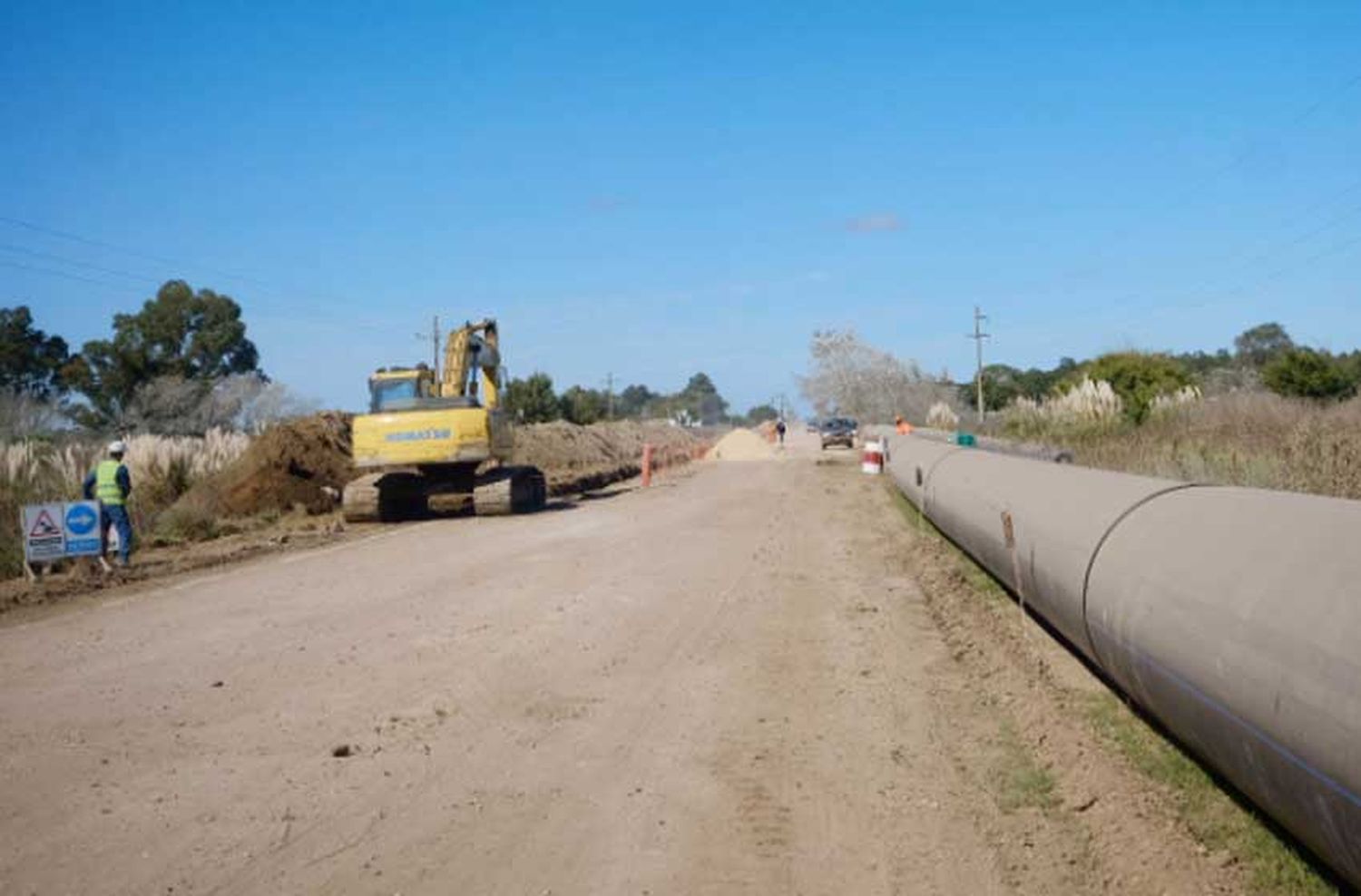 Acueducto del Oeste: "Estas obras le cambian la vida a los vecinos"