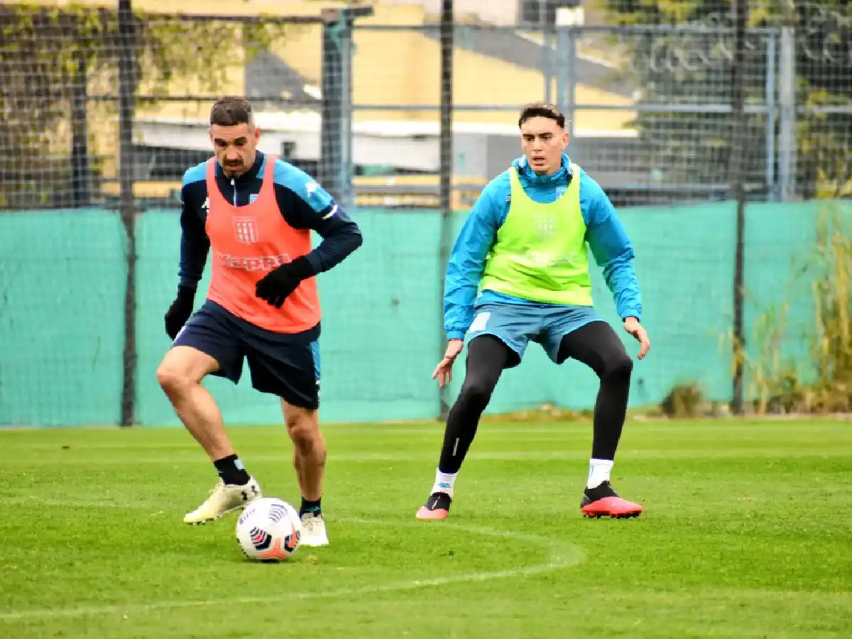 Racing se entrenó con la mente puesta en Gimnasia