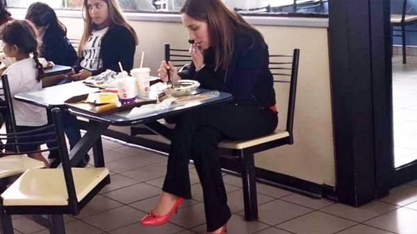 La foto de María Eugenia Vidal que se hizo viral en las redes sociales