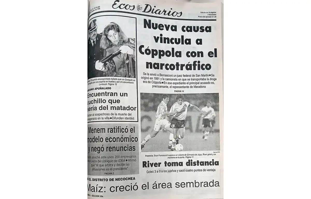 Sábado 26 de octubre de 1996