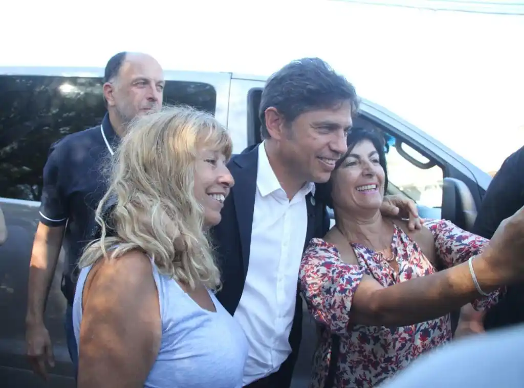 Axel Kicillof visitó Claromecó