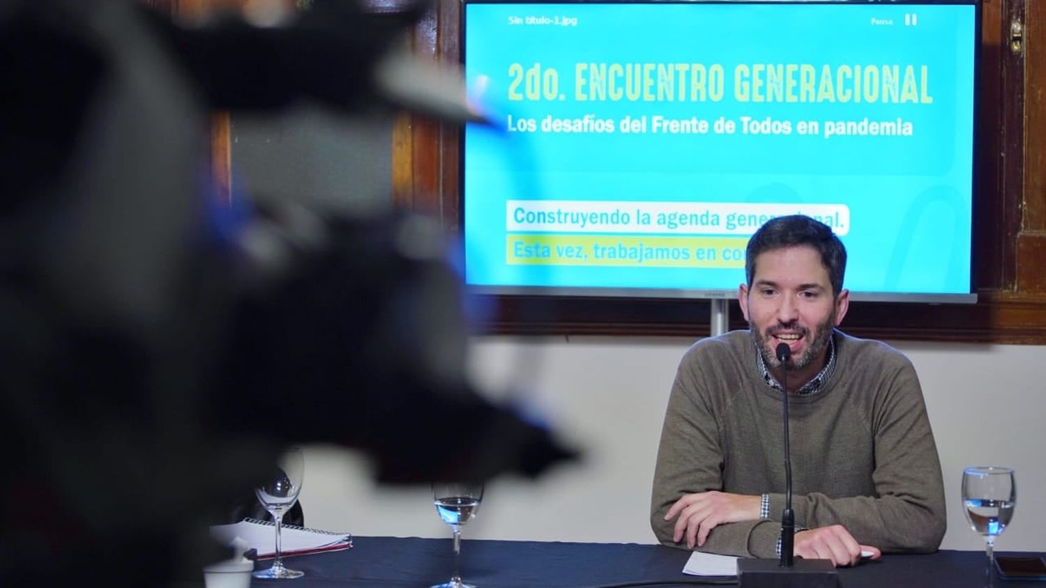 Müller participo del segundo encuentro generacional