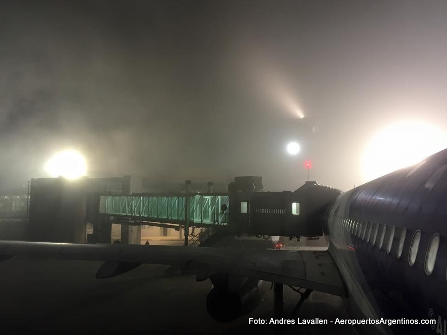 [Fotos] Una mañana con niebla en el aeropuerto de Córdoba