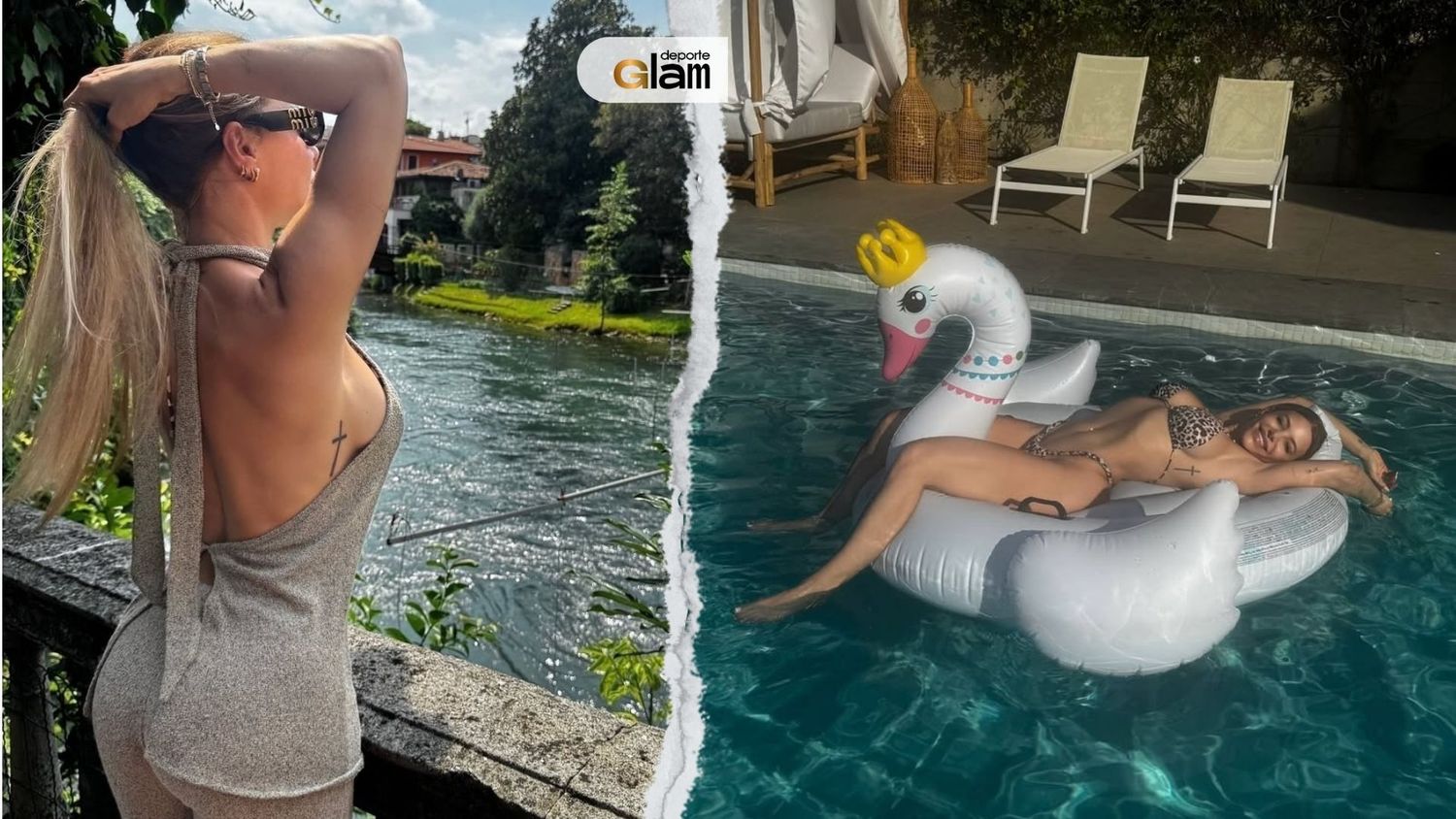 La influencer disfruta de unas vacaciones en familia (Foto: IG Evangelina Anderson)