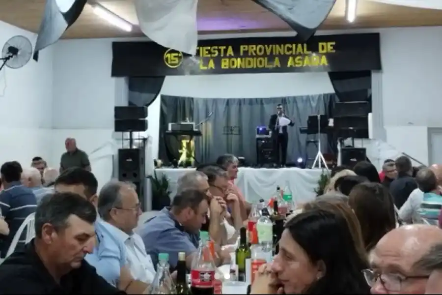 Se realizó la Fiesta Provincial de la Bondiola Asada