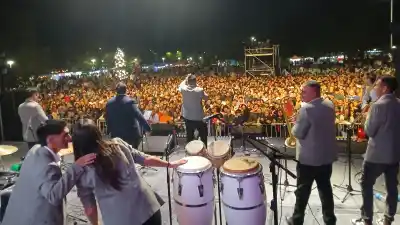 Más de 30 mil personas en dos noches: balance de la multitudinaria “Galarza en Navidad”