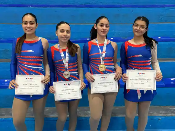 Gran desempeño de patinadoras de Atlético clasificando al Torneo Clausura Nacional