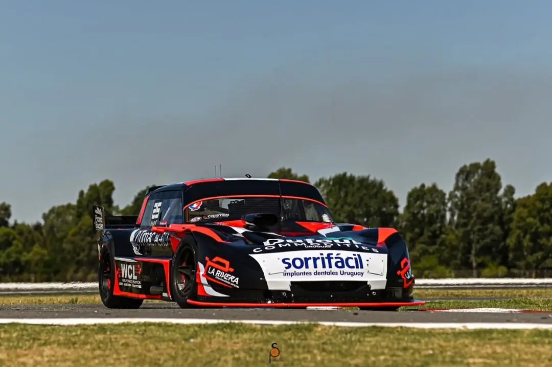 Juan Tartaglino comenzó de buena forma siendo 9º en su primer entrenamiento en el TC Mouras (SSP Fotografía)