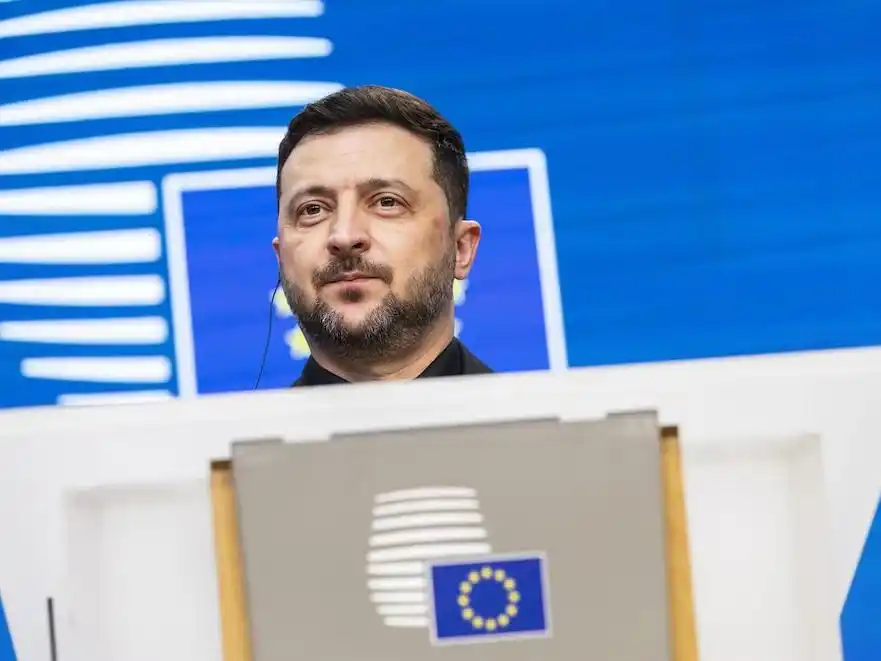 Zelenski celebró el préstamo de 90.000 millones de euros aprobado por la UE