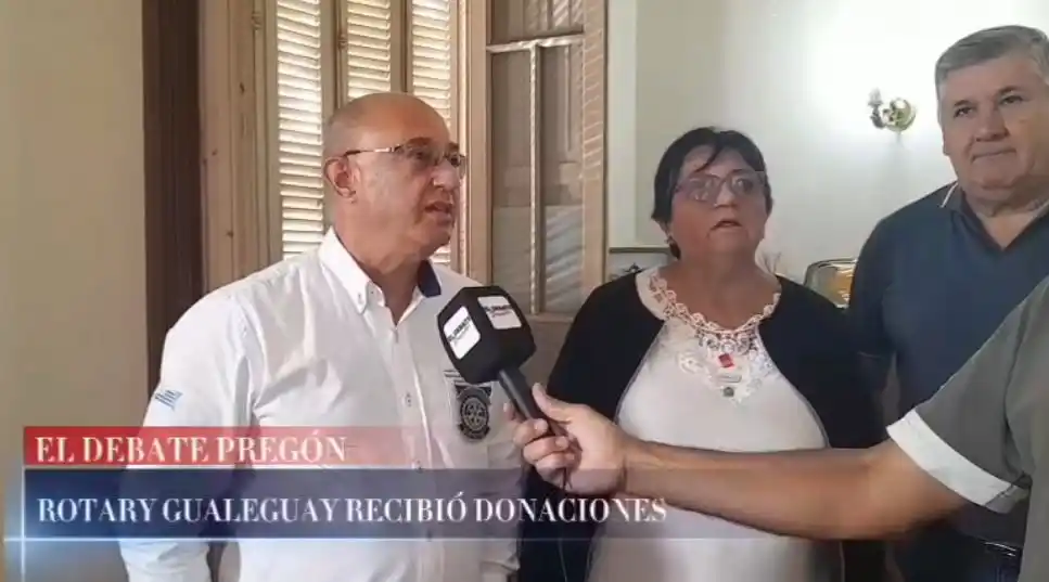 Se recibieron donaciones del distrito para damnificados por el temporal