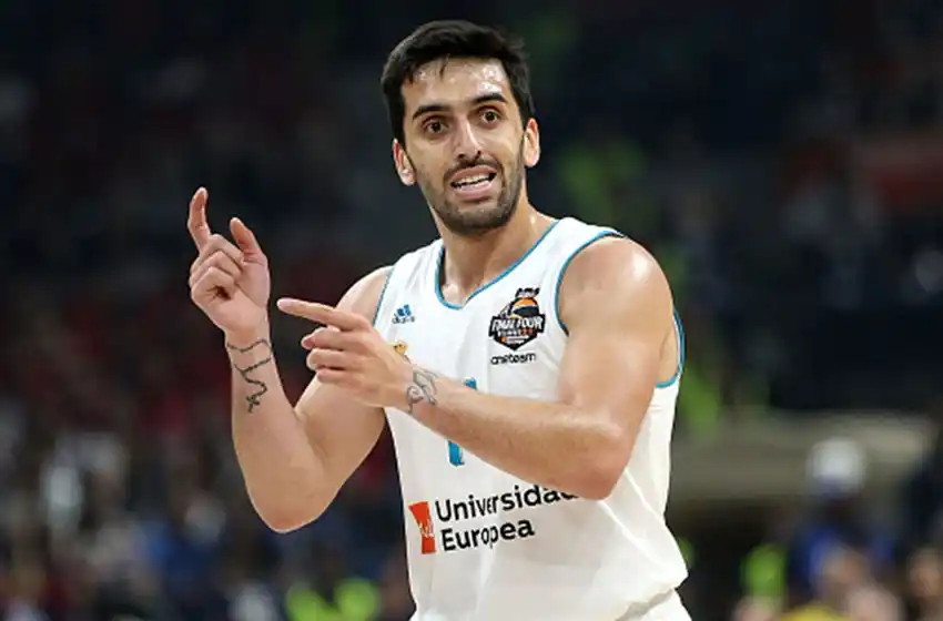 La perlita de Campazzo en el retorno del Madrid en básquetbol