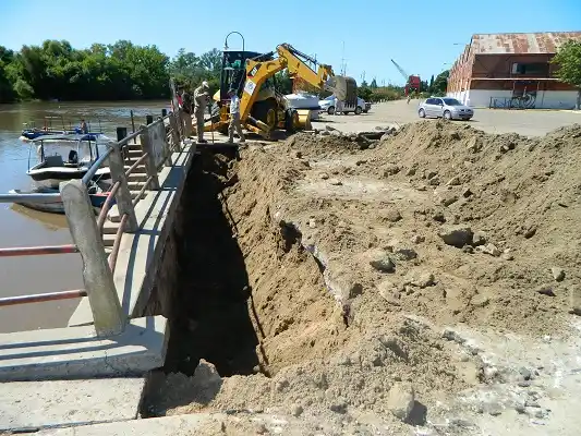 Acondicionan distintos sectores del puerto