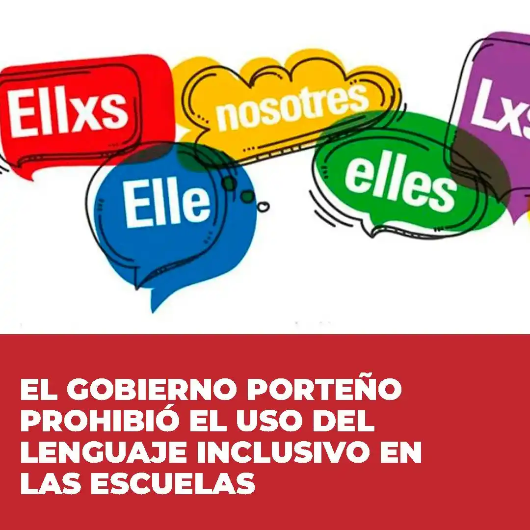 Lenguaje inclusivo: sancionarán a docentes que lo utilicen