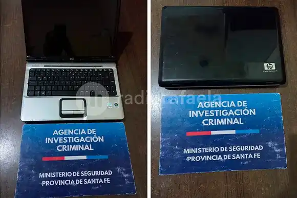 Recuperaron en Rafaela una notebook robada en Humberto Primo