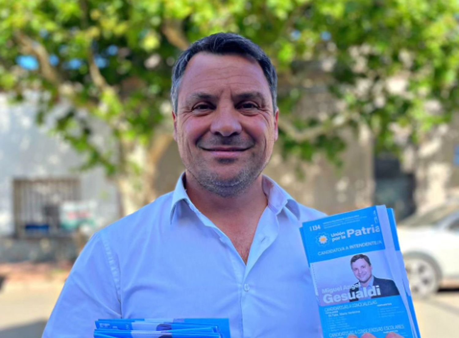 El necochense Miguel Gesualdi fue reelecto intendente de San Andrés de Giles