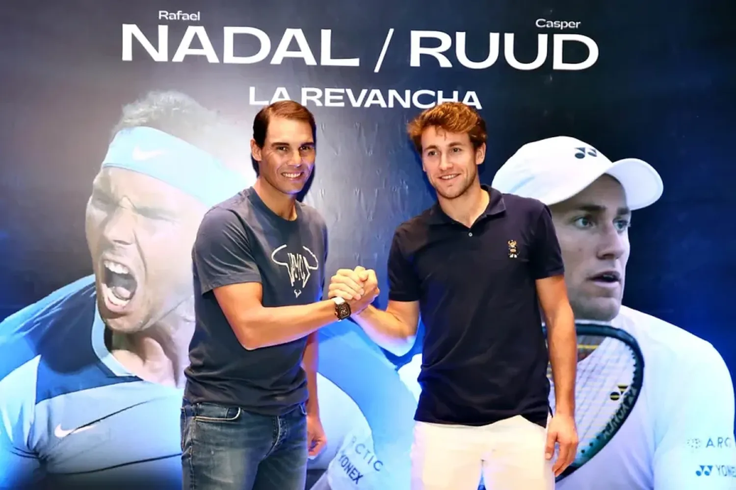 Nadal-Ruud hoy en Parque Roca