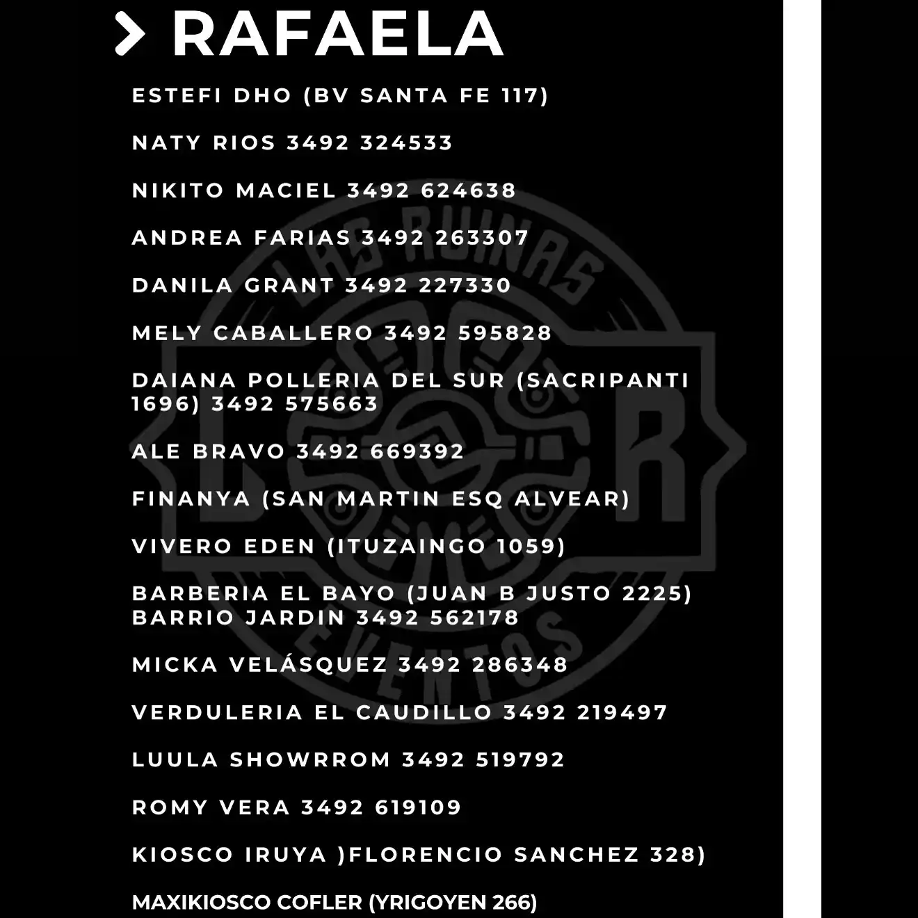 puntos de venta la konga rafaela