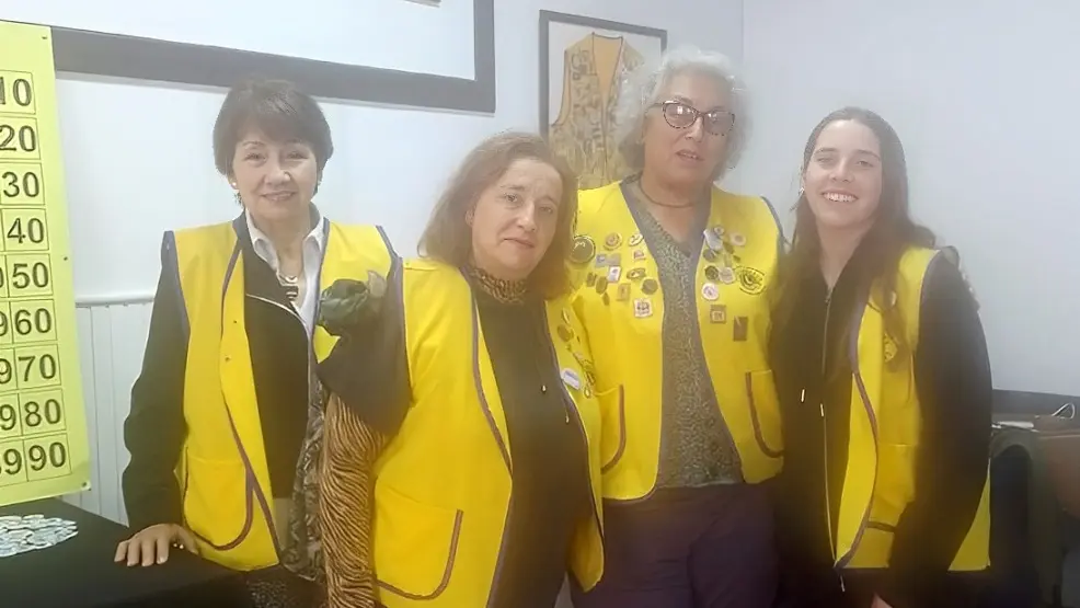 Acción solidaria. Té bingo en el Club de Leones