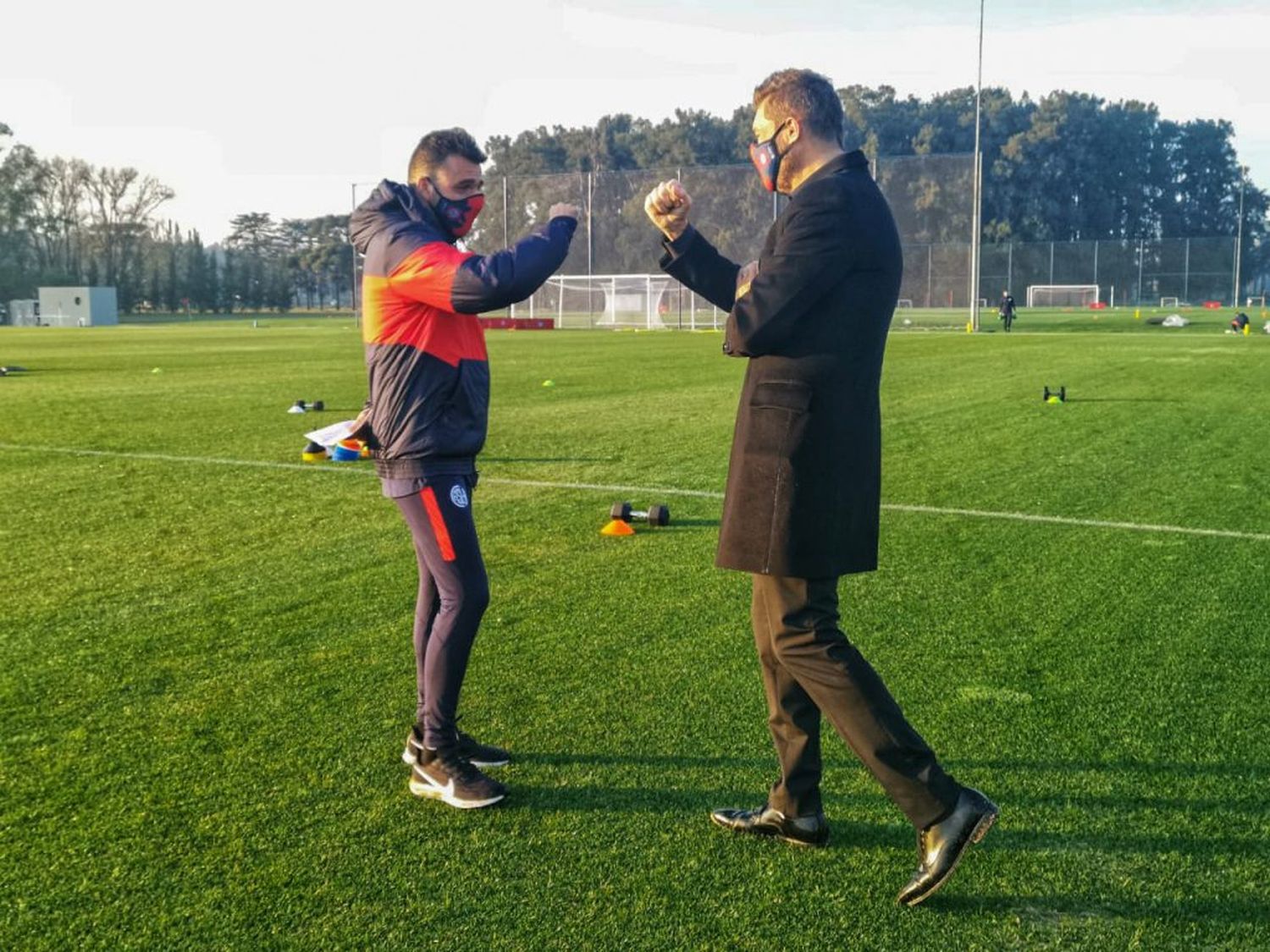 San Lorenzo regresó en Ezeiza