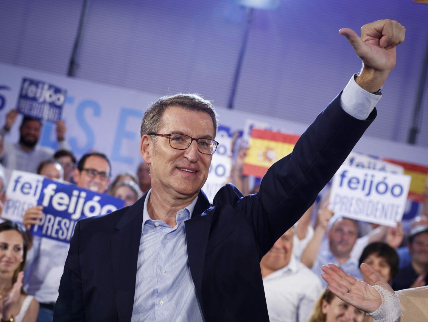 Candidato a presidencia de España Alberto Núñez Feijóo refirió que la crisis de Venezuela se supera con elecciones libres