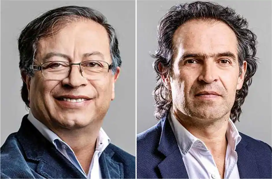 ¡GRANDES RIVALES! Petro y Fico pujarán en una apretada segunda vuelta