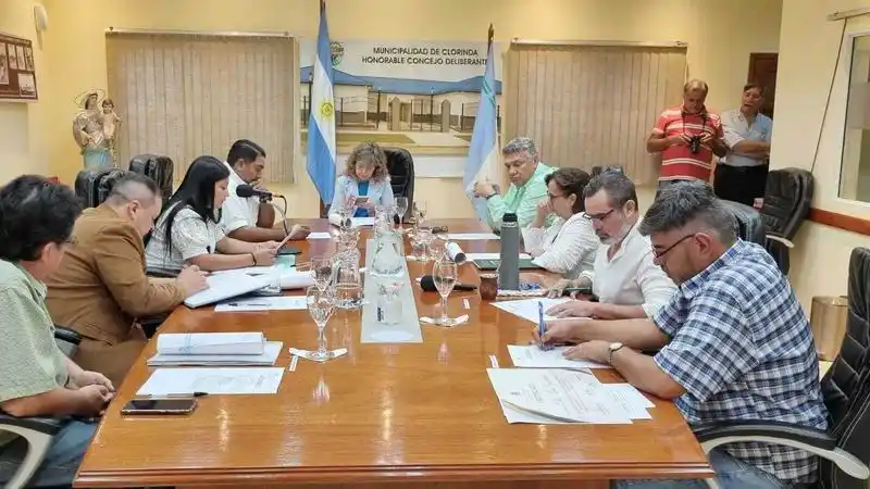 Ariel Caniza, presidente; y Abraham Skierkier, 
vicepresidente en el Concejo Deliberante