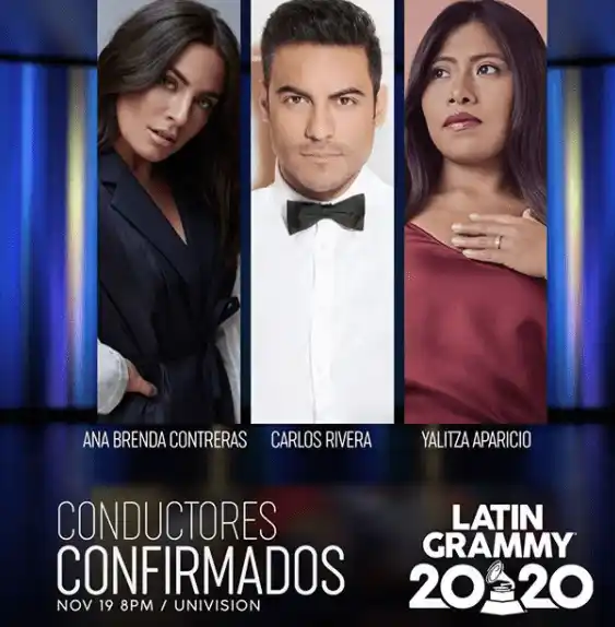 Los nuevos animadores del Latin Grammy ya fueron anunciados, Foto: Instagram