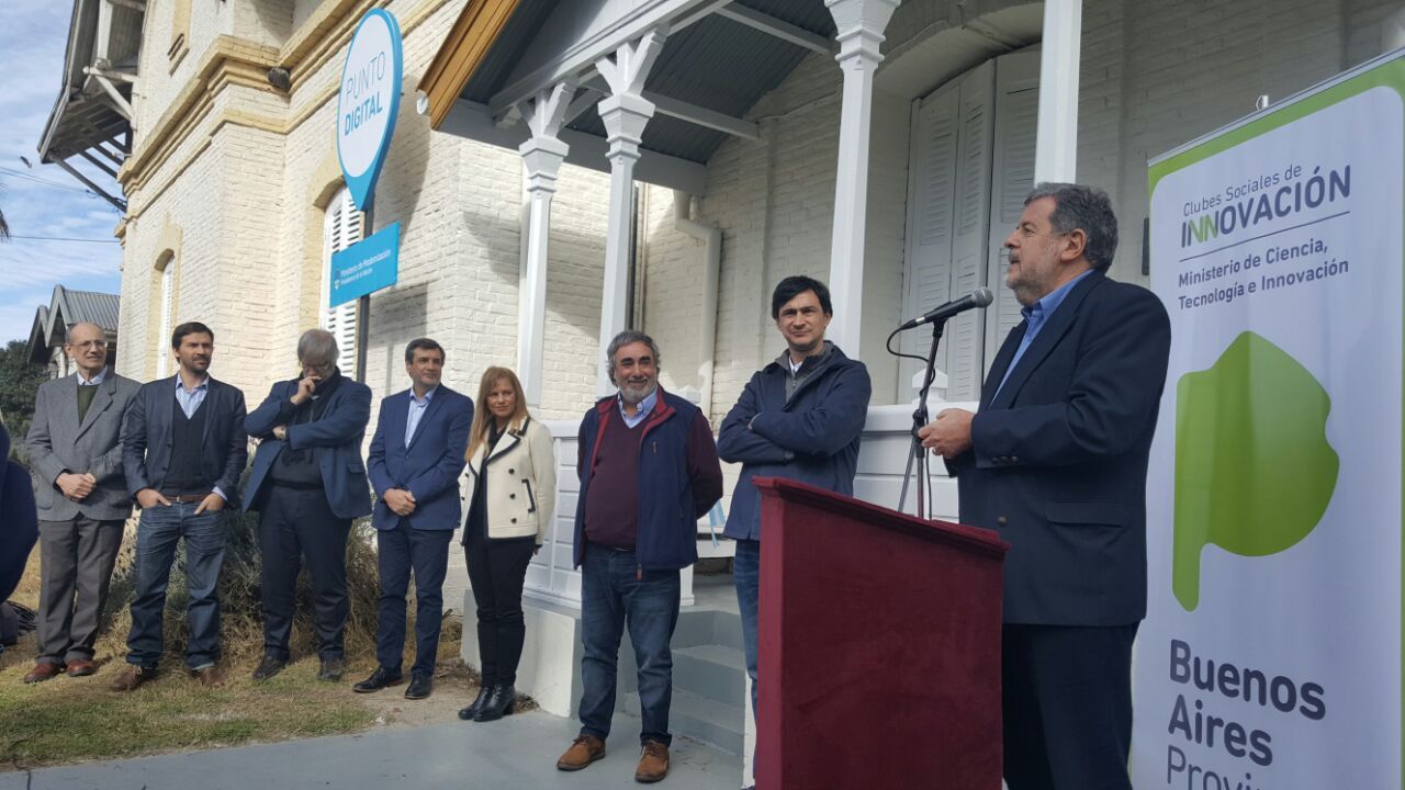 Inauguraron Club social de innovación en Trenque Lauquen