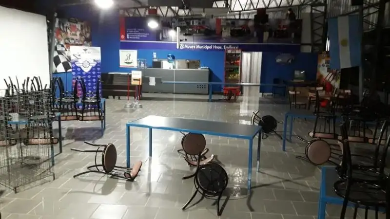 Robo y daños en el AMCO