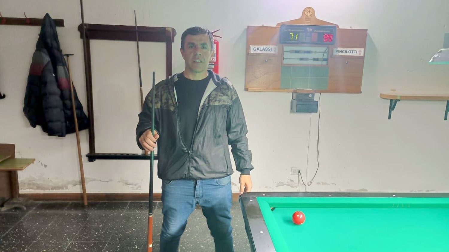 Jorge Pincilotti, ganador de la fecha siete del Torneo Apertura Loberense