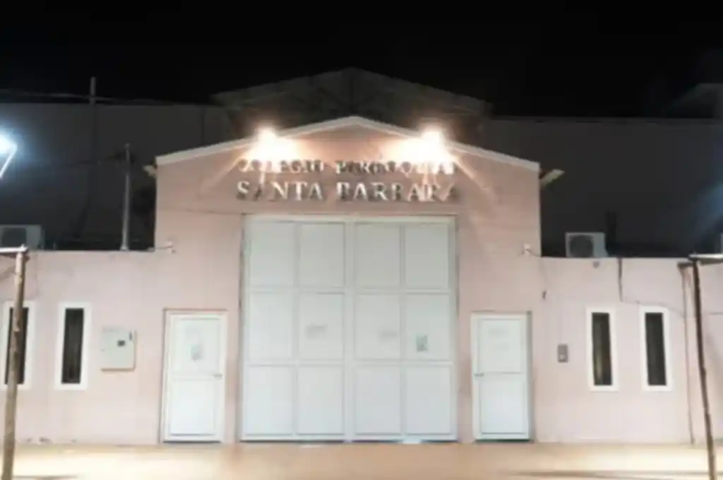 Delincuentes se llevaron más de 2 millones de pesos de la recaudación de un festival del Colegio Parroquial Santa Bárbara de San Juan. (Foto: gentileza El Tiempo de San Juan).