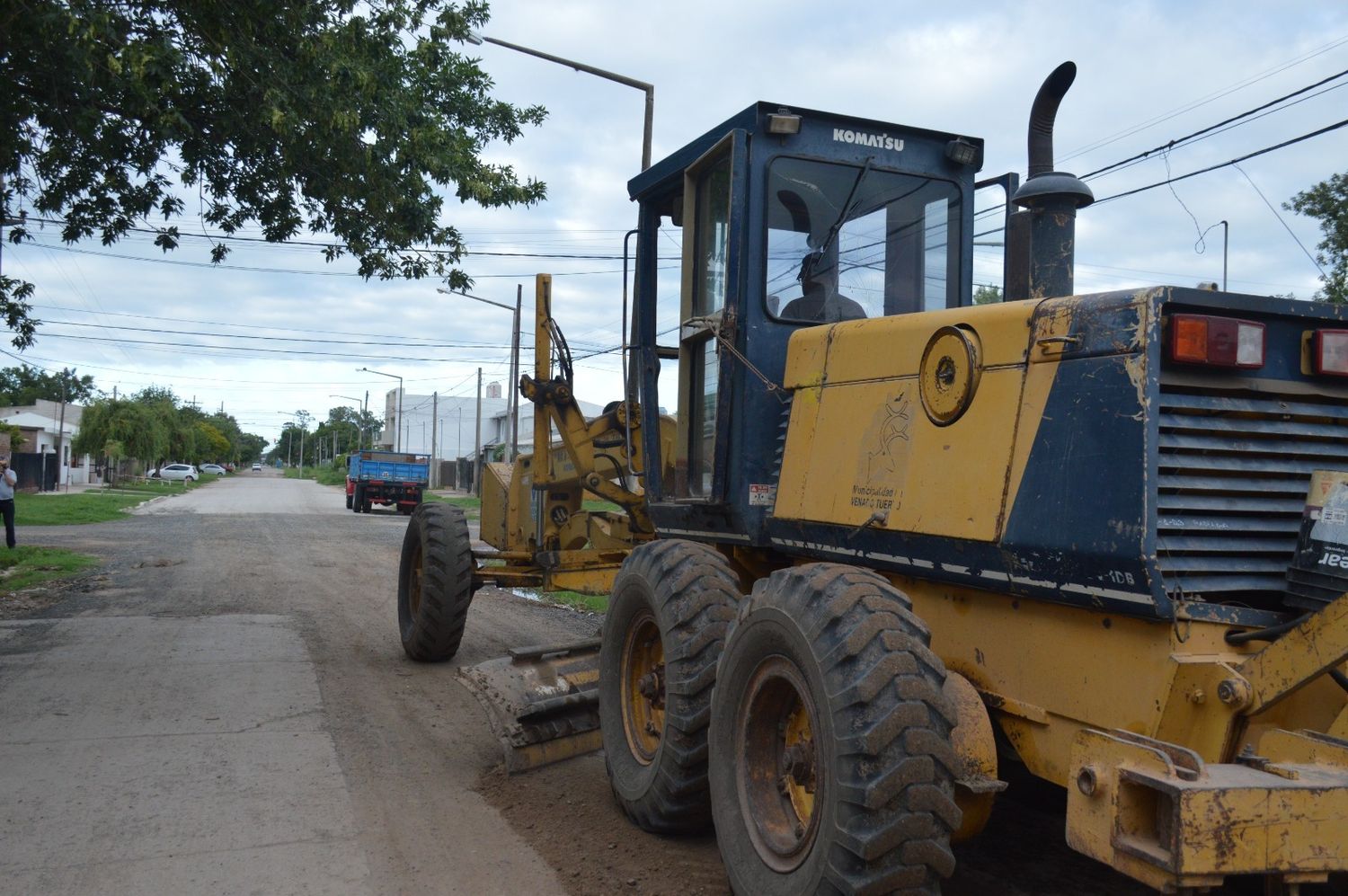 El gobierno municipal sigue con trabajos en distintos puntos de la ciudad.