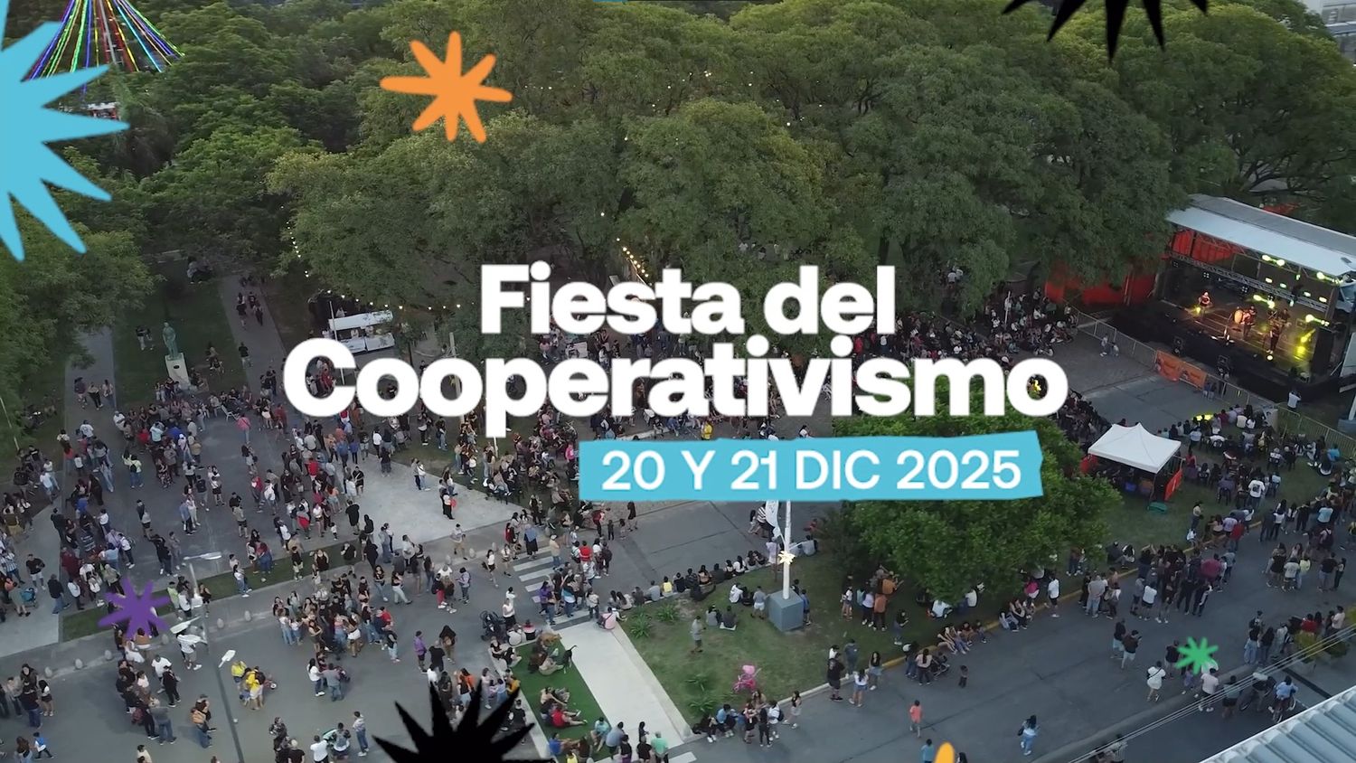 Sunchales se prepara para celebrar la Fiesta del Cooperativismo con dos días a puro espectáculo