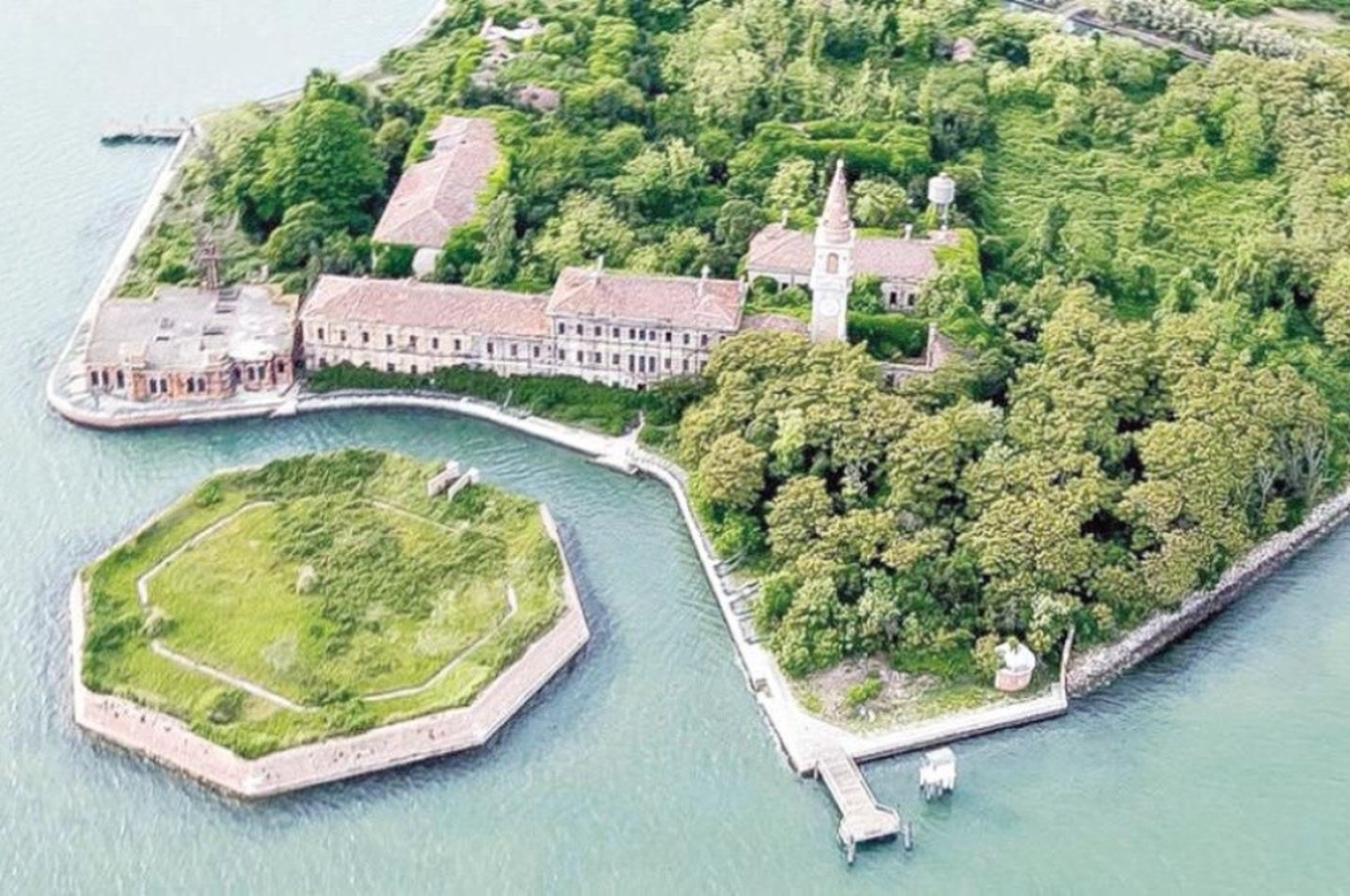 La isla Poveglia en Italia