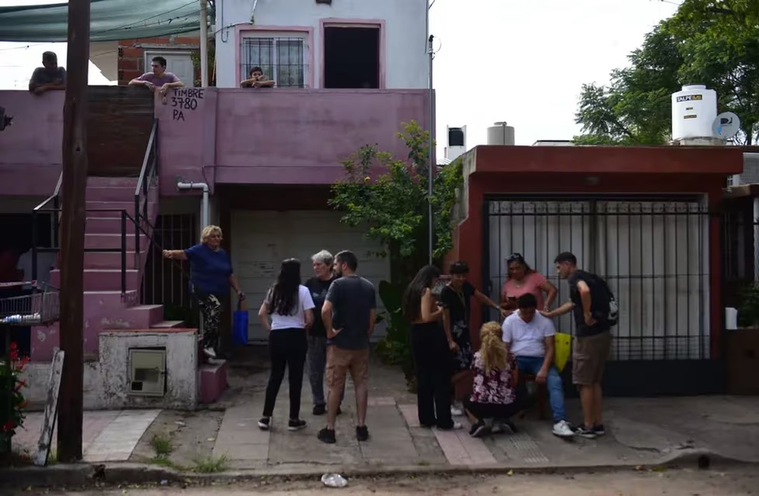 Cuando la abuela encontró al menor tenía espuma en la boca (Foto: Gentileza La Voz)