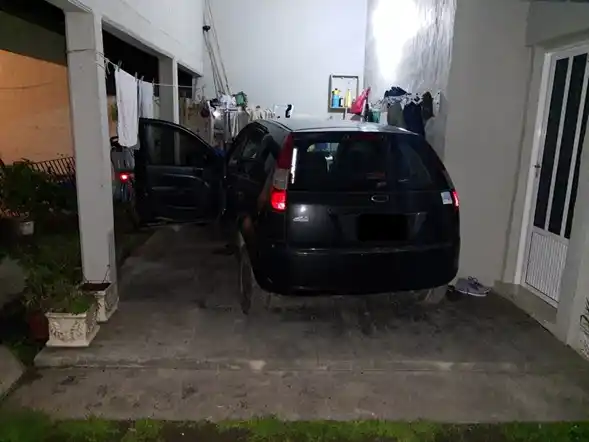 Tentativa de hurto de un auto