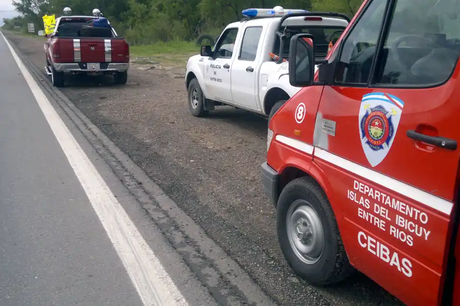 Murió una mujer en un accidente en Ruta 14