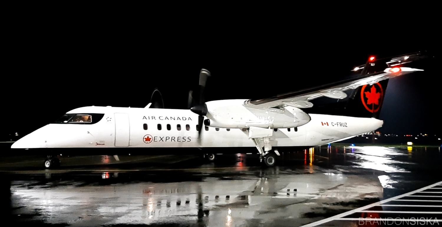 Jazz Air retiró todos sus De Havilland Canada DHC-8-300