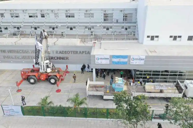 Llegó el ciclotrón para el Centro de 
Medicina Nuclear y Radioterapia