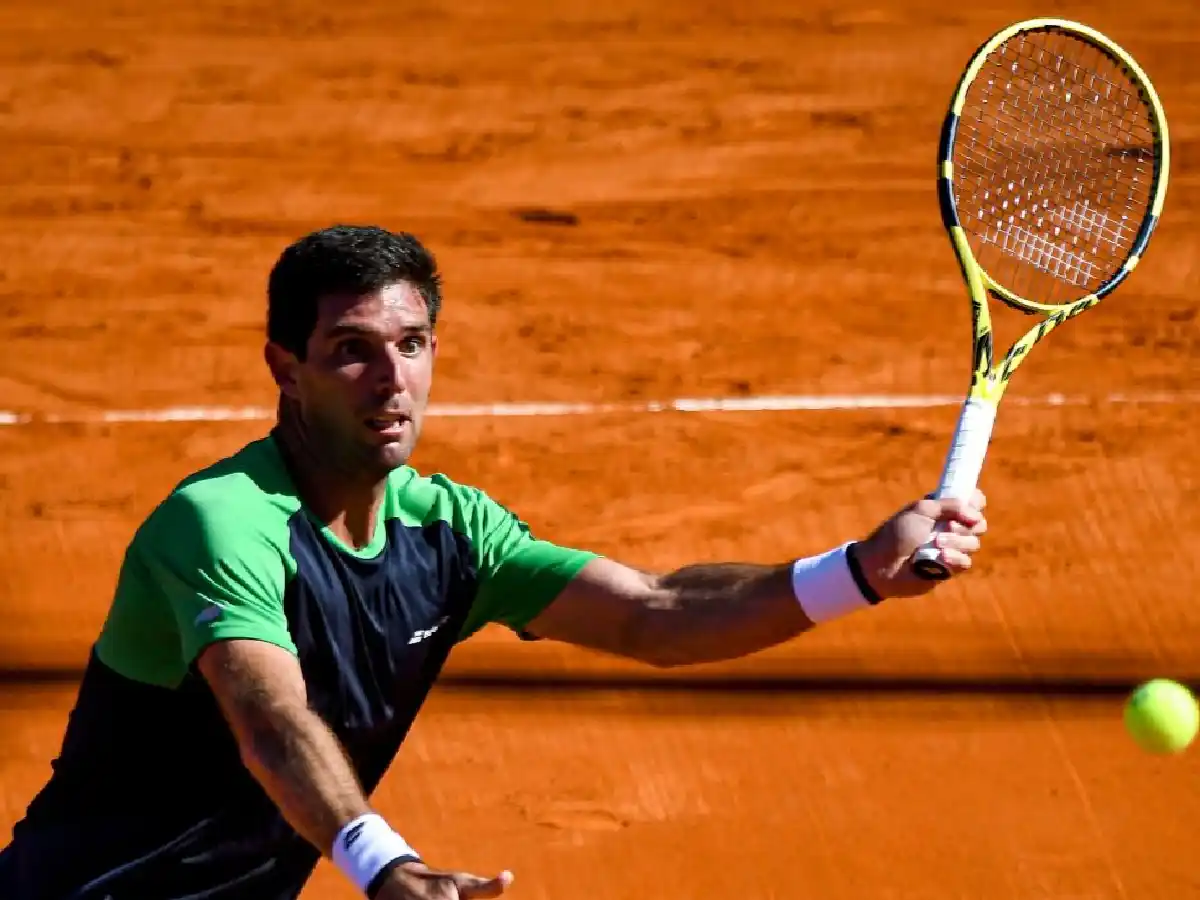 Debut y despedida para Delbonis en Roma