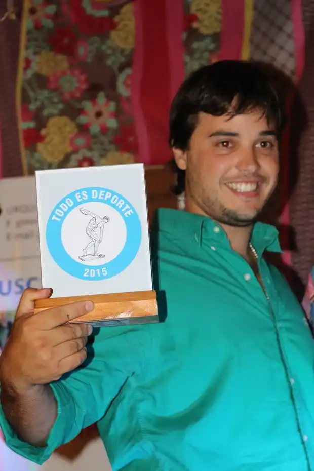 Sebastián Reynoso fue premiado como el Deportista del Año