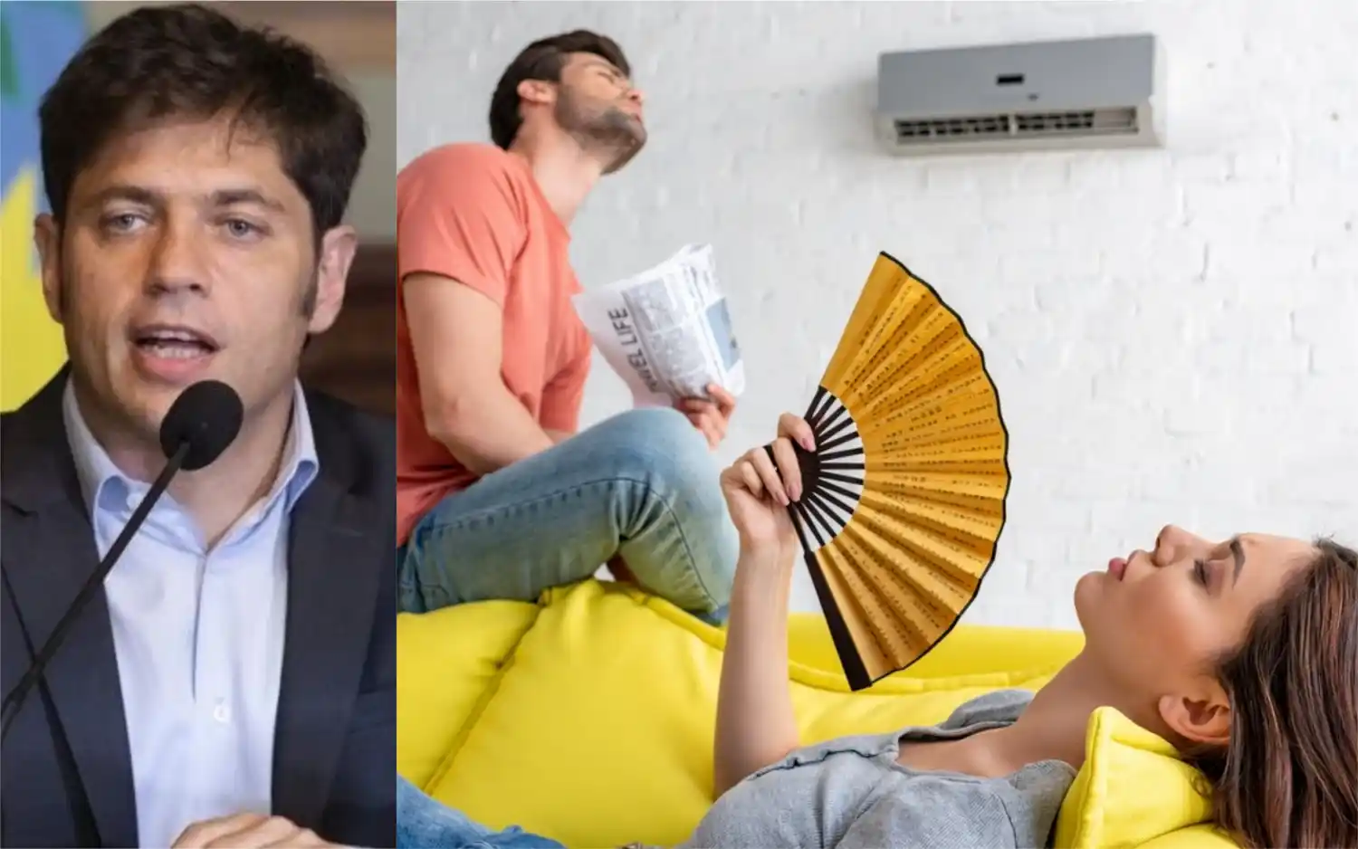 Kicillof prohibió el uso del aire acondicionado para la temporada de verano en alojamientos de la Provincia y hay polémica