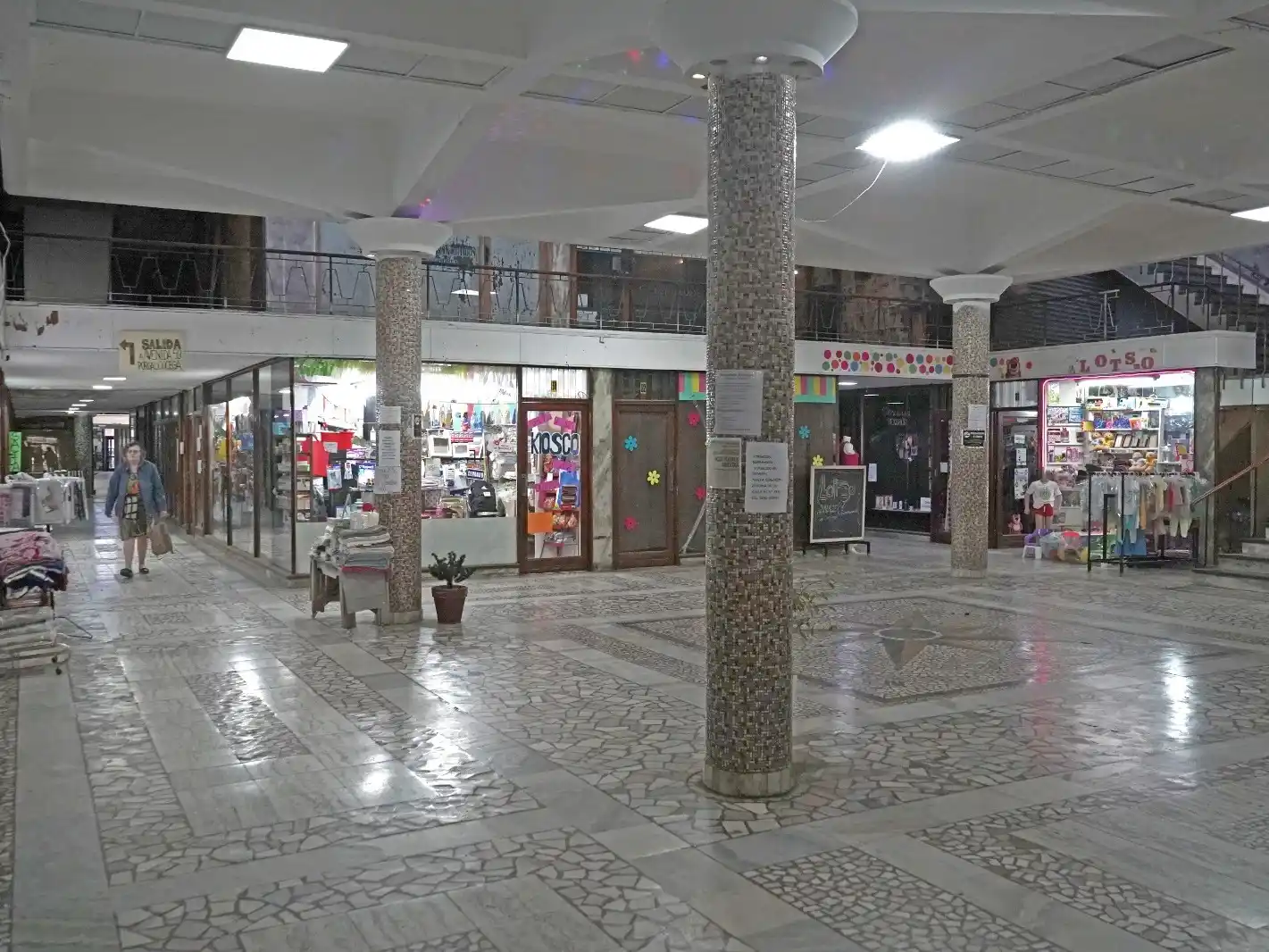 Reformas en la Galería Central: Reactivan la circulación interna