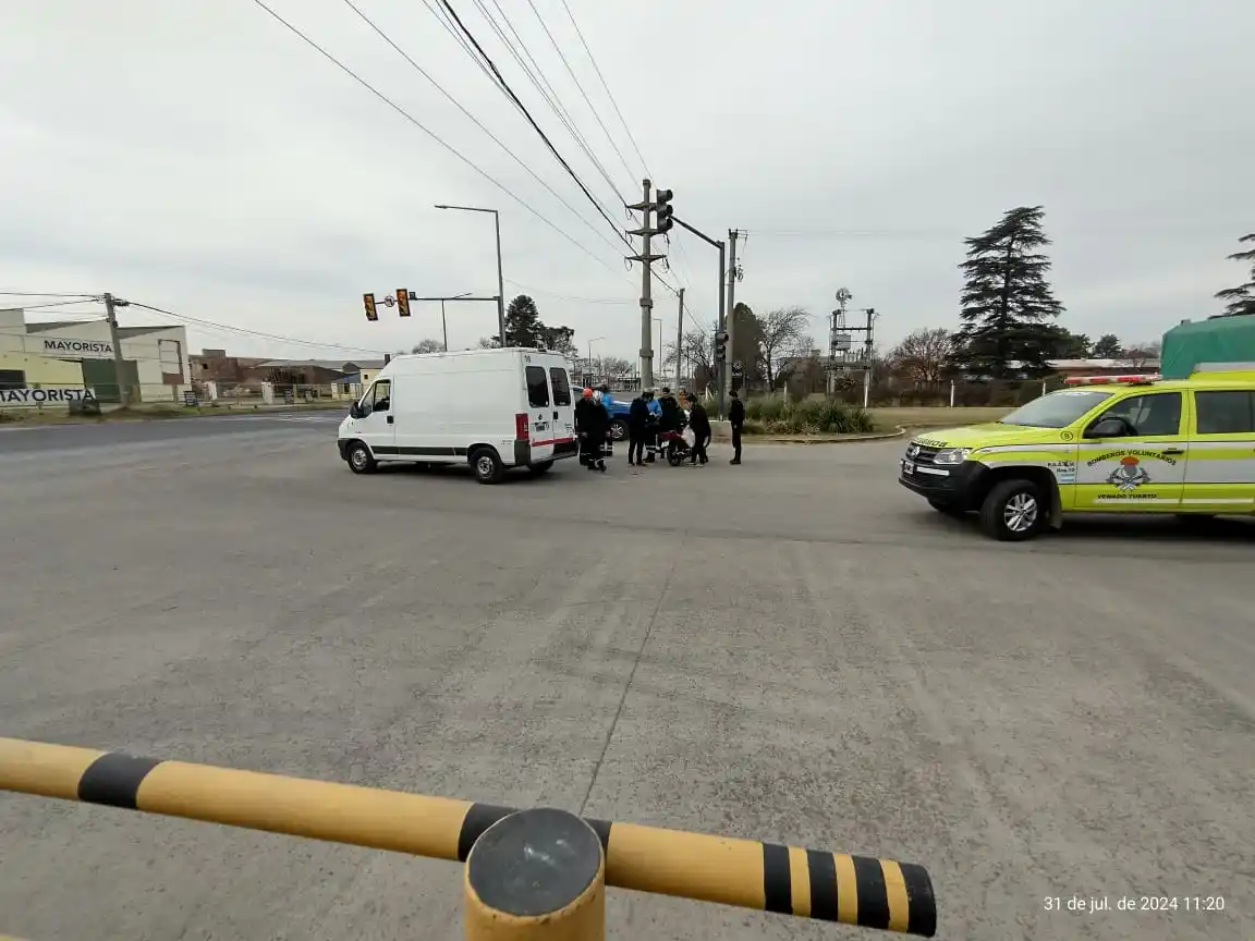 Grave choque en Venado Tuerto.