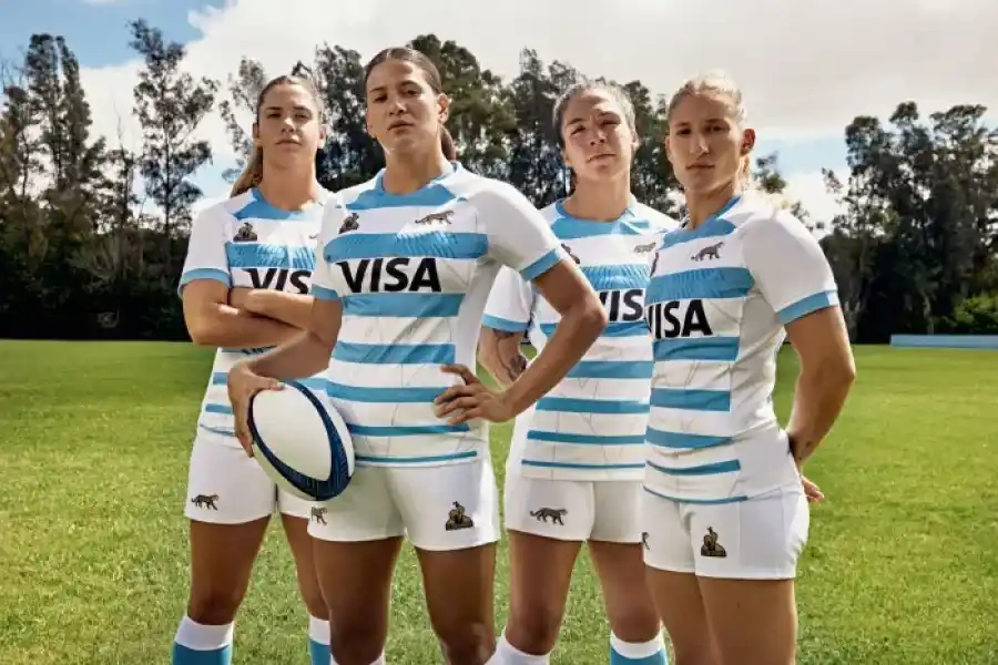 Las Yaguaretés lucirán la nueva camiseta en el Seven de Cracovia, a disputarse en mayo próximo.