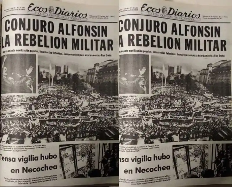 Lunes 20 de abril de 1987