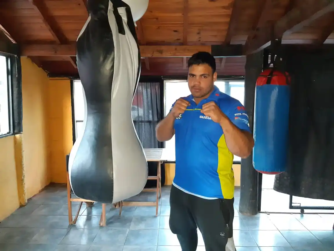 Kevin Espíndola está en Oncativo y cuenta las horas para el gran desafío de su carrera