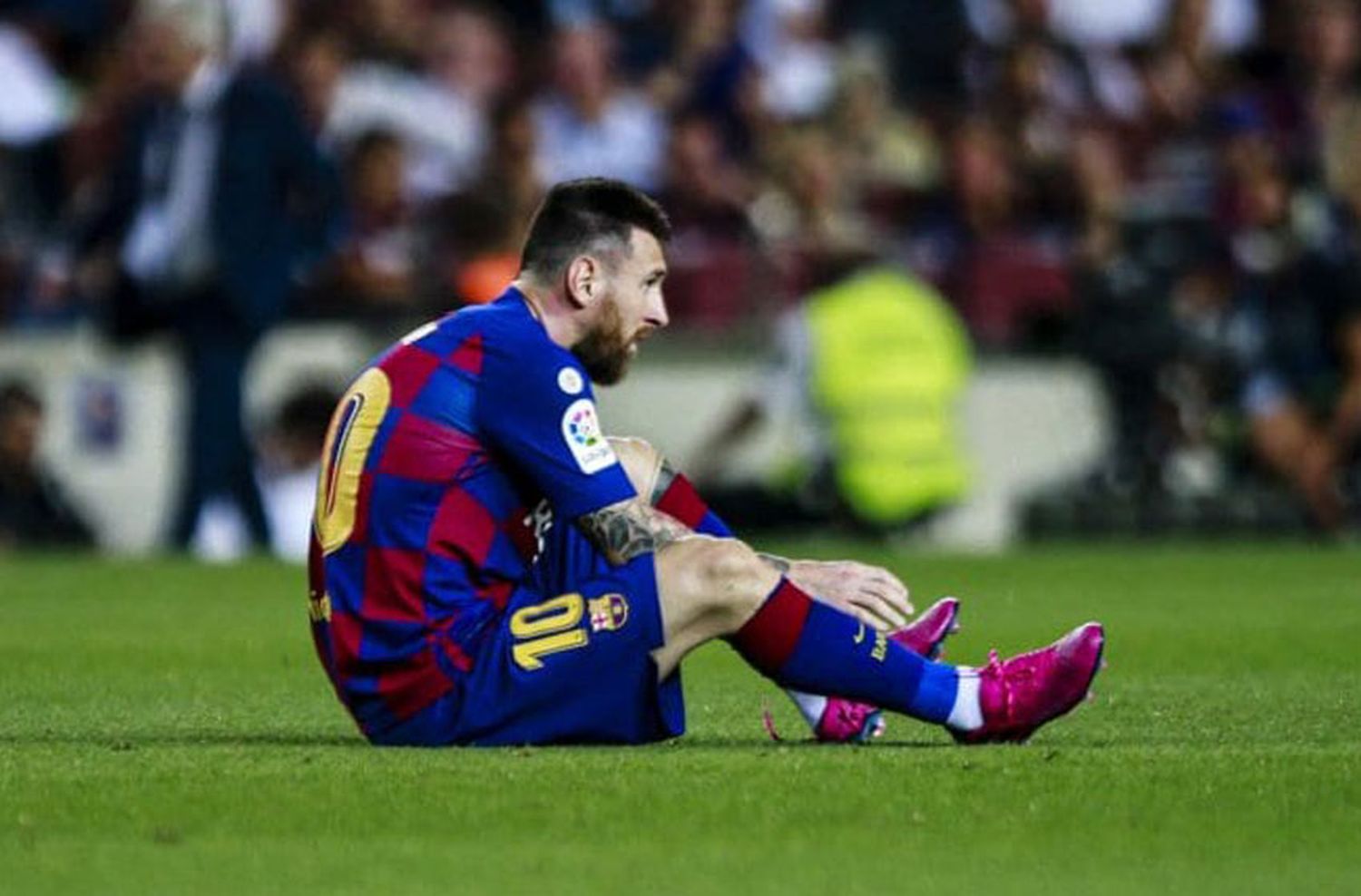 Messi, tras la lesión ante Villarreal: «No me puedo romper, no me puedo romper»