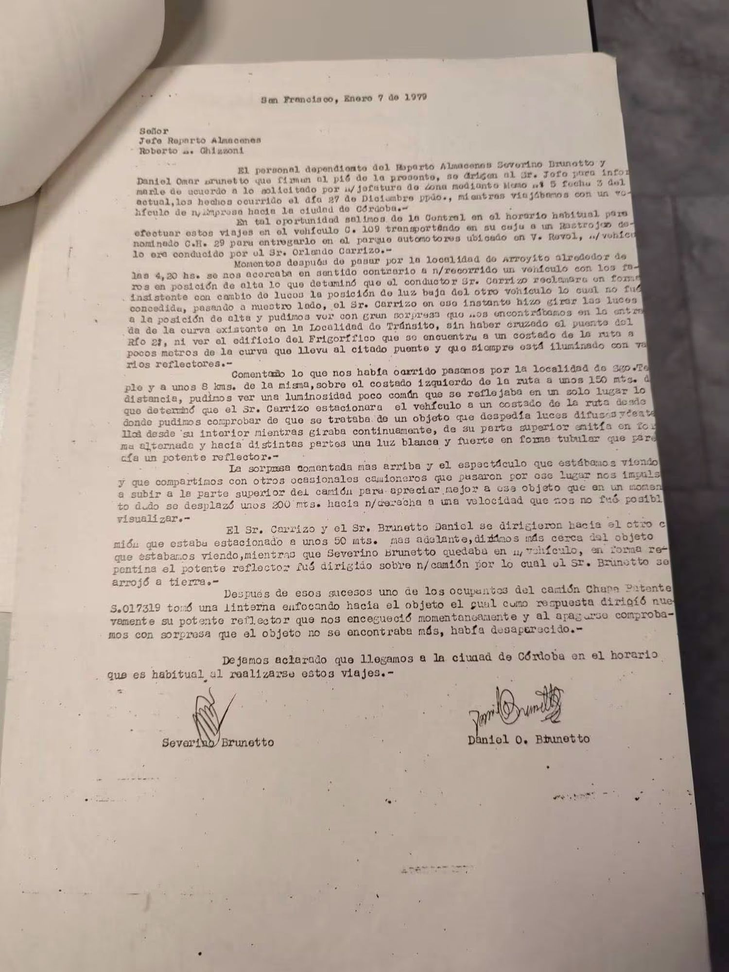 caso Ovni en Córdoba 2