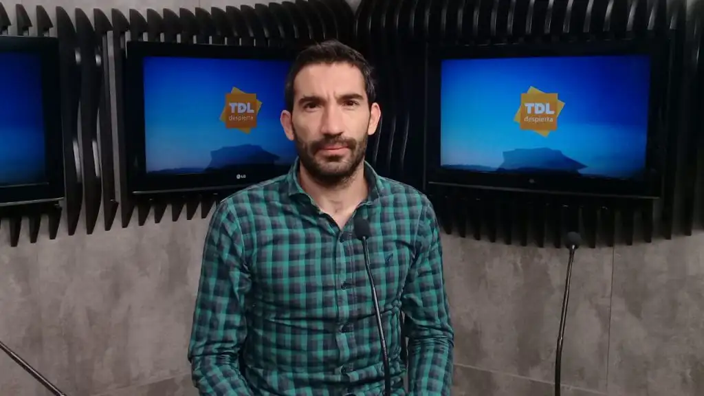 Juan Arrizabalaga en el desayuno de Tandil Despierta